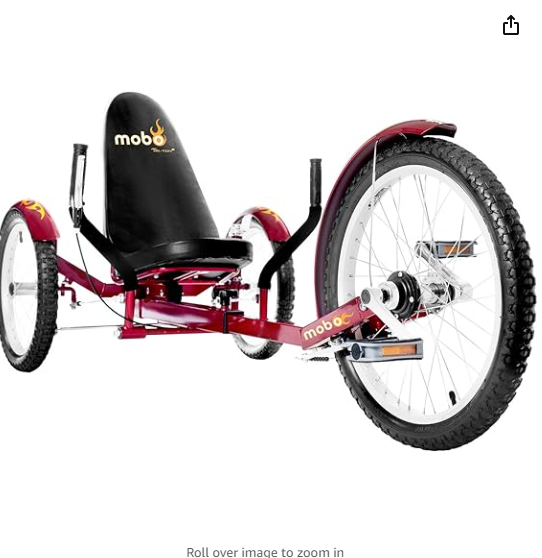 Mobo recumbent cheap tricycle for adults